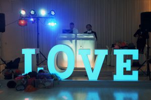 stanowisko DJskie, oświetlenie standard