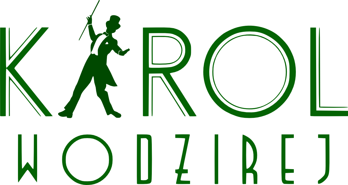 Wodzirej Karol — logo